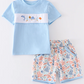 Marine Embroidery Boy Set