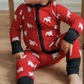 Red Bulldog Double Zipper Sleeper