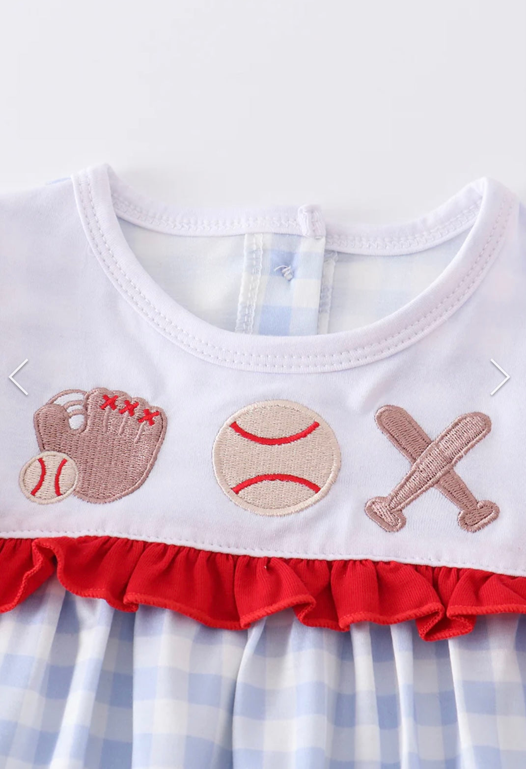 Baseball Embroidery Set Girl